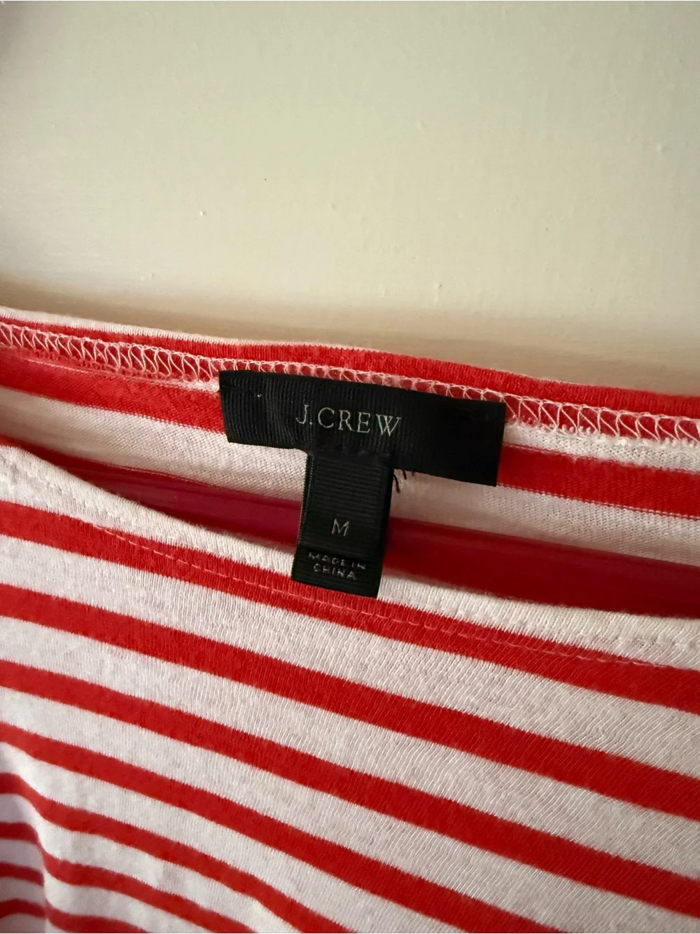 J. Crew comfortable red